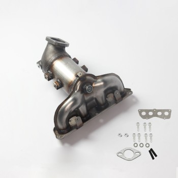 Catalytic Converter with Integrated Exhaust Manifold