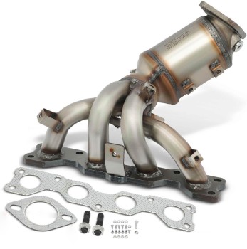 Catalytic Converter with Integrated Exhaust Manifold