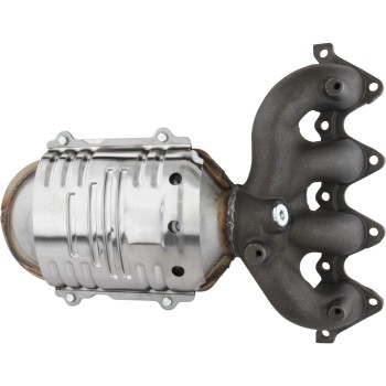 Catalytic Converter with Integrated Exhaust Manifold