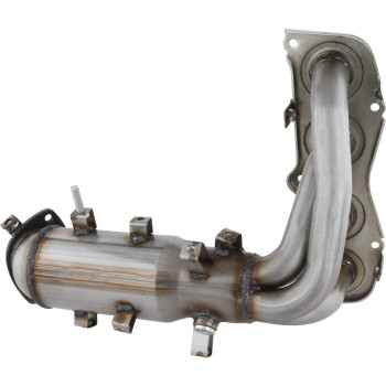 Catalytic Converter with Integrated Exhaust Manifold