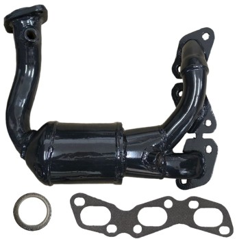 Catalytic Converter with Integrated Exhaust Manifold