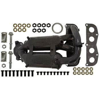 Catalytic Converter with Integrated Exhaust Manifold