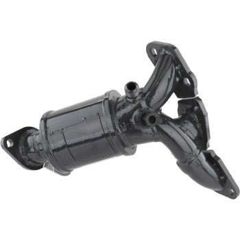 Catalytic Converter with Integrated Exhaust Manifold