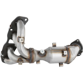 Catalytic Converter with Integrated Exhaust Manifold