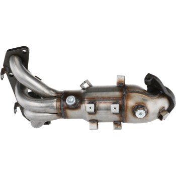 Catalytic Converter with Integrated Exhaust Manifold