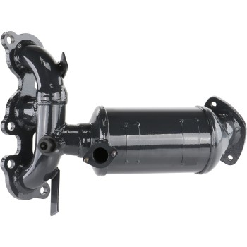 Catalytic Converter with Integrated Exhaust Manifold