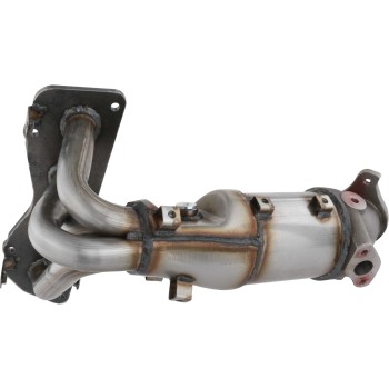 Catalytic Converter with Integrated Exhaust Manifold