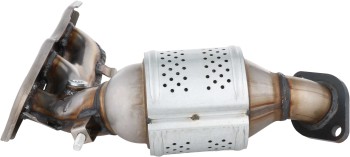 Catalytic Converter with Integrated Exhaust Manifold
