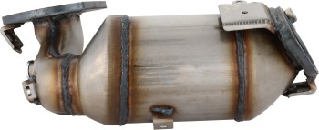 Catalytic Converter with Integrated Exhaust Manifold
