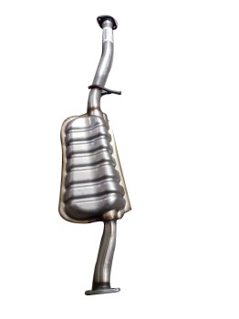 Exhaust Resonator and Pipe Assembly