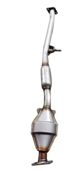 Exhaust Resonator and Pipe Assembly