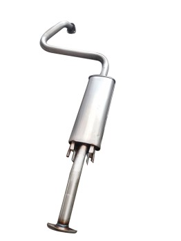 Exhaust Resonator and Pipe Assembly