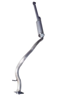 Exhaust Resonator and Pipe Assembly