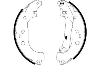 Drum Brake Shoe Kit