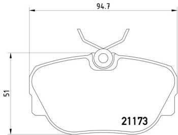 Disc Brake Pad Set