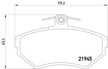 Disc Brake Pad Set