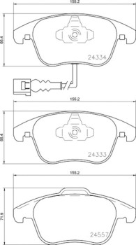 Disc Brake Pad Set