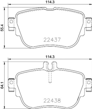 Disc Brake Pad Set