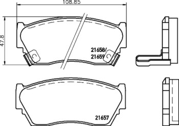 Disc Brake Pad Set