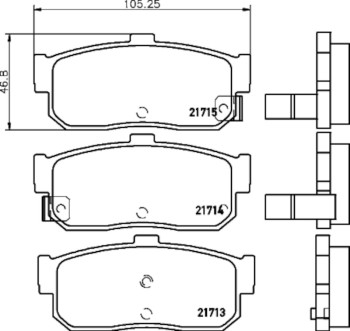 Disc Brake Pad Set