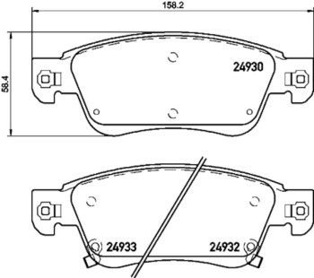 Disc Brake Pad Set