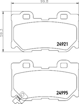 Disc Brake Pad Set