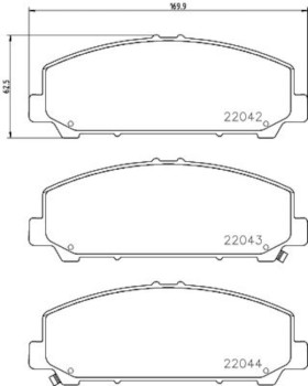Disc Brake Pad Set