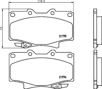 Disc Brake Pad Set