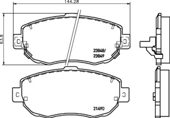 Disc Brake Pad Set