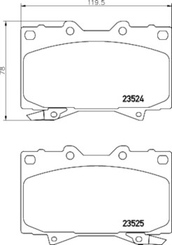 Disc Brake Pad Set