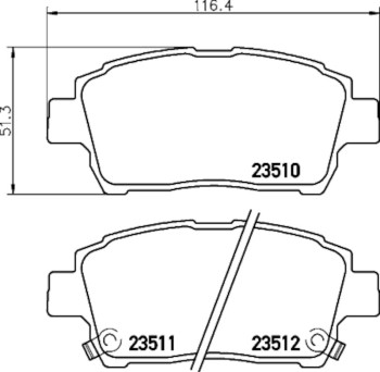 Disc Brake Pad Set