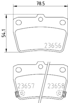 Disc Brake Pad Set