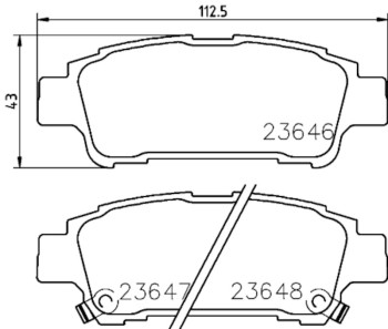 Disc Brake Pad Set