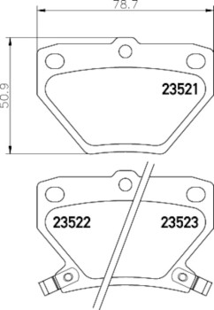 Disc Brake Pad Set