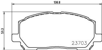 Disc Brake Pad Set