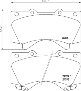 Disc Brake Pad Set