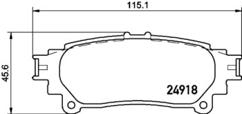 Disc Brake Pad Set