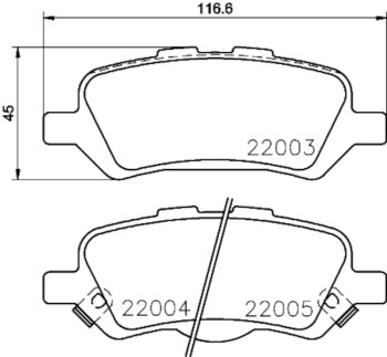 Disc Brake Pad Set