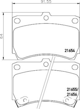 Disc Brake Pad Set