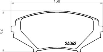 Disc Brake Pad Set