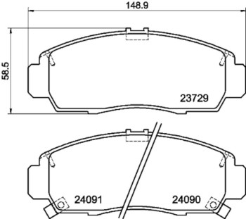Disc Brake Pad Set