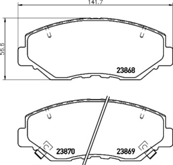 Disc Brake Pad Set