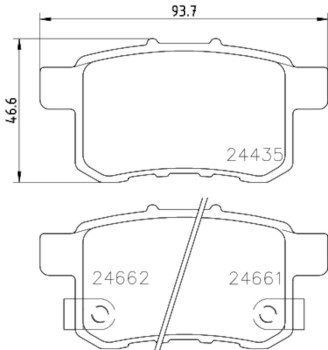 Disc Brake Pad Set