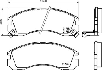 Disc Brake Pad Set