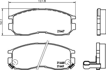 Disc Brake Pad Set