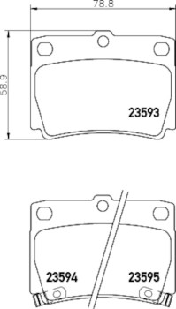Disc Brake Pad Set