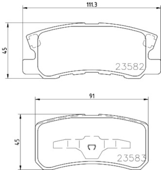 Disc Brake Pad Set
