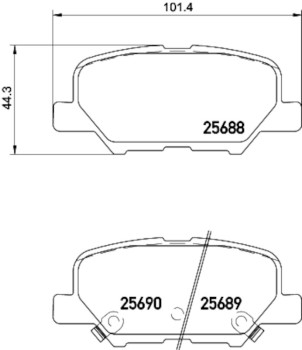 Disc Brake Pad Set
