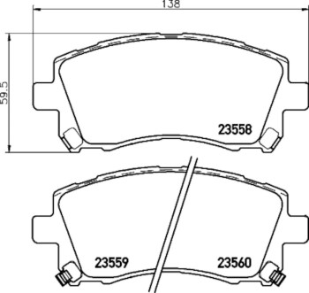 Disc Brake Pad Set
