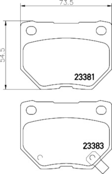 Disc Brake Pad Set